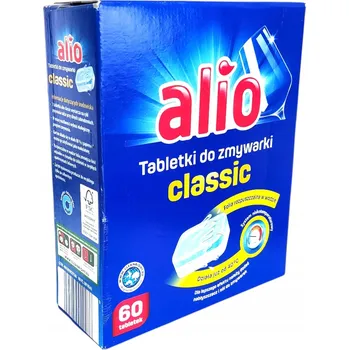 Tableta do myčky Tablety do myčky nádobí v klasické fólii, kapsle 60 kusů ALIO Classic