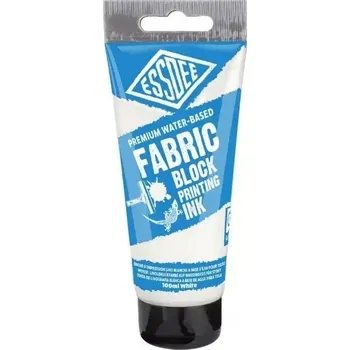 Speciální výtvarná barva Barva na linoryt TEXTILNÍ 100 ml - bílá "white"