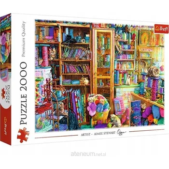 Puzzle Trefl 2000 dílků Kočičí ráj