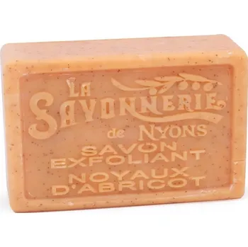 Mýdlo Marselské peelingové mýdlo La Savonnerie de Nyons MERUŇKOVÉ PEČKY 100g