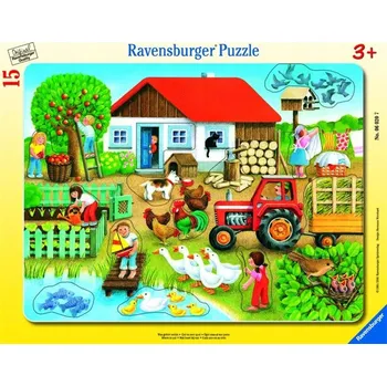 Puzzle Ravensburger 15dílné Puzzle 15dílné Puzzle s rámečkem pro domácnost