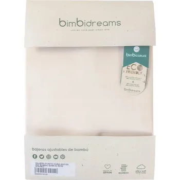 Prostěradlo Bambusové prostěradlo 50x80-90cm - BIMBIDREAMS IVORY béžová