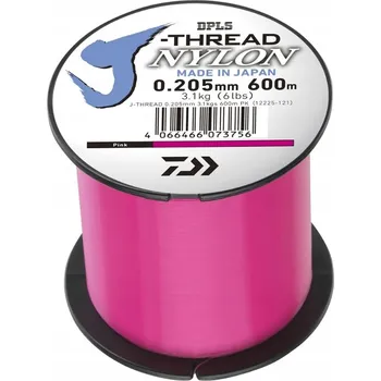 Daiwa J-Thread DPLS Pink silný monofilní Vlasec - 600m / 0,235mm