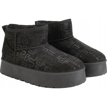 Dámská zimní obuv Dámské zimní sněhule Lee Cooper vel. 41, módní kotníkové kotníkové boty s kožíšek podšívkou