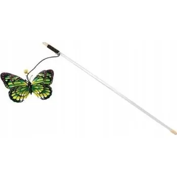 Hračka pro kočku Hračka pro kočky Yarro - rybářský prut s motýlem