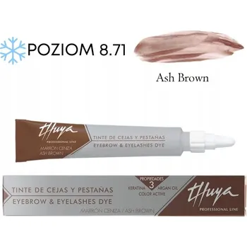 Barva na řasy a obočí Barvivo Thuya Argan-keratinová Barva na obočí a řasy Thuya Ash Brown - Milky