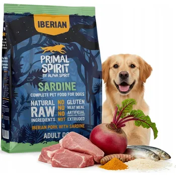 Krmivo pro psa Suché krmivo pro vepřové maso Primal Spirit 1 kg