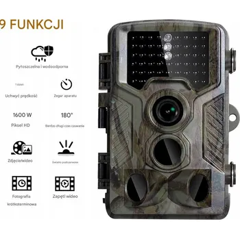 Bezpečnostní kamera Fotopast / Lesní kamera 50MP 4K HC-800A s pohybovým senzorem a nočním nahráváním