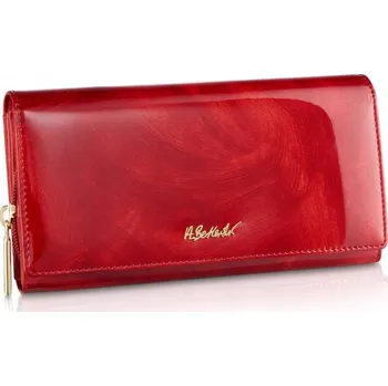 Peněženka Betlewski dámská peněženka z pravé kůže červená