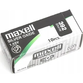 Článková baterie Stříbrná baterie Maxell SR41W SR41 392 2ks