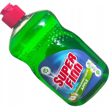 Mycí prostředek Prostředek na mytí nádobí Jablečná vůně Super Finn 500 ml