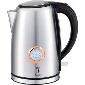 Rychlovarná konvice Elektrická konvice Berlinger Haus BH-9073 2200 W 1,7 l stříbrná/šedá