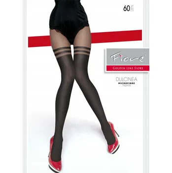 Dámské punčochy Fiore DULCINEA 60den černé hladké Punčocháče velikost 2