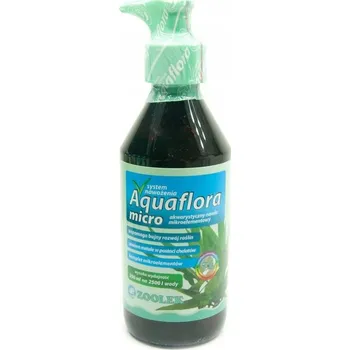 Hnojivo ZOOLEK AQUAFLORA MICRO 250ml MIKROPRVKOVÉ HNOJIVO