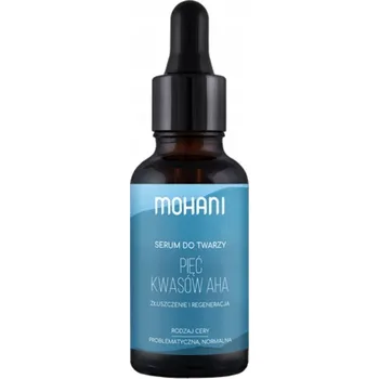 Pleťové sérum Mohani Regenerační a exfoliační sérum na obličej s pěti AHA kyselinami 30 ml
