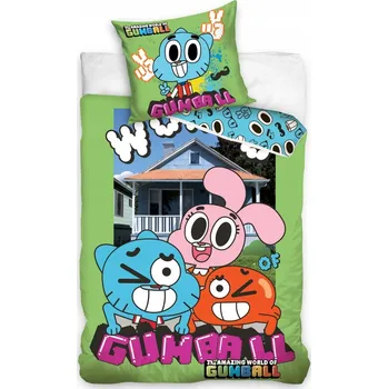 Povlečení Sada povlečení Carbotex 160 x 200 cm zelená