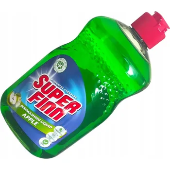 Mycí prostředek Jablečný prostředek na mytí nádobí Super Finn 500 ml