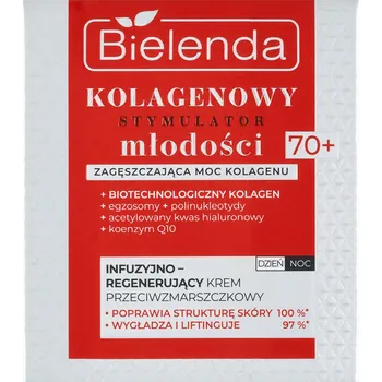 Pleťový krém Pleťový krém proti stárnutí Bielenda kolagenový stimulátor mládí 0 SPF den a noc 50 ml