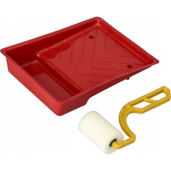 Malířský váleček DRAUMET M váleček 35x5 + vanička + držák na váleček plastový