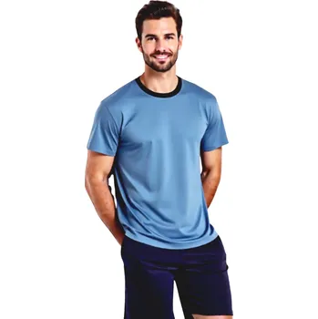 Pánské pyžamo Pánské Pyžamo Krátké FOLTÝN PK 36 Velikost: 4XL