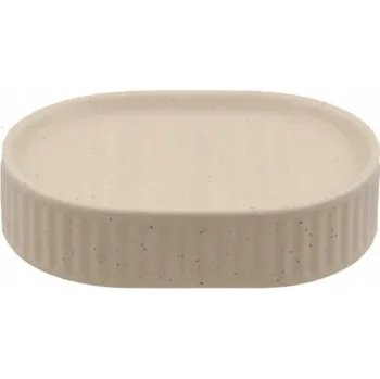Mýdlenka Volně stojící Mýdlenka Bisk , béžová, keramická