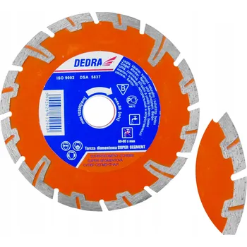 Příslušenství k brusce Dedra Diamantový řezný kotouč Super Segment 150/22,2 mm H1244