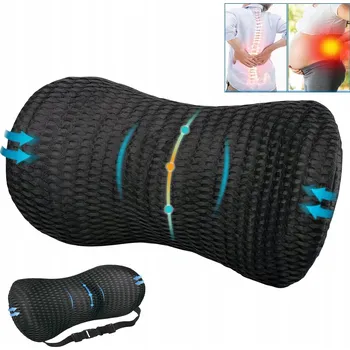 Polštář ORTOPEDICKÝ POLŠTÁŘ BEDERNÍ OPĚRKA BEDER ZVYŠUJE KOMFORT ODOLNÝ