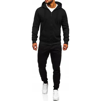 J STYLE pánské teplákové soupravy Komplet Dresowy černá, velikost XXL