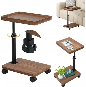 Konferenční stolek Stolek Bedee obdélníkový 40 x 30 x 80 cm, dřevo retro