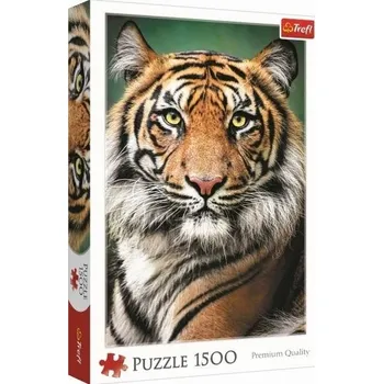 Puzzle 1500 dílků Portrét tygra TREFL