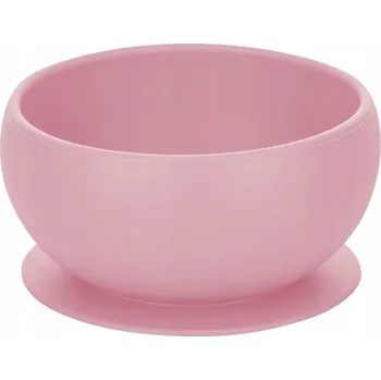 Silikonová miska s přísavkou FreeON - růžová