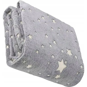 deka Deka Verk Group polyester 150 cm x 200 cm šedá