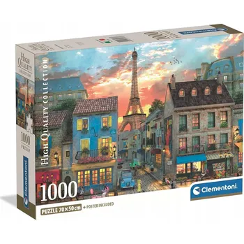 Puzzle PUZZLE 1000 EL STREETS Z PAŘÍŽE CLEMENTONI 39983