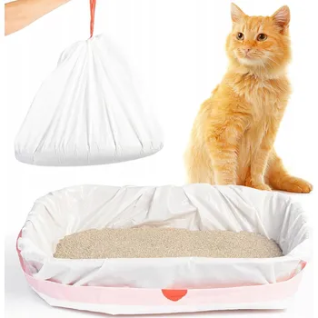 Obraz SILNÉ SÁČKY NA PODESTÝLKU S PÁSKOU, ODOLNÉ PRO KOČKY XL 40 KUSŮ