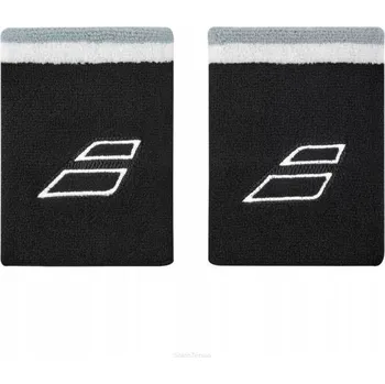 Potítko Frotky Babolat Terry Jumbo Wristband x2 černé