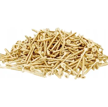 Vrták VRUTY ŠROUBY DO DŘEVA DESEK FISCHER SADA 100 KUSŮ 4x40 mm TX20