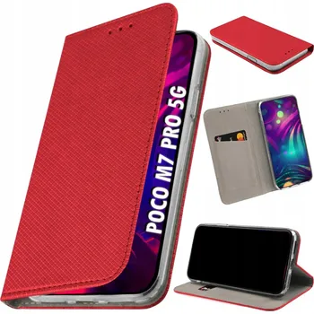 Pouzdro na mobilní telefon Flipové pouzdro pro Poco M7 Pro 5G, zavírací pouzdro