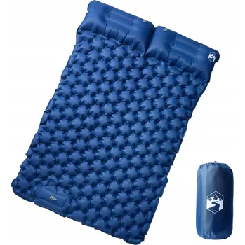 Karimatka Matrace pro dvě osoby VidaXL 195 x 130 x 8,5 cm modrá