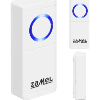 Domovní zvonek Bezdrátový zvonek Zamel s dosahem 90 m a hlasitostí 85 dB