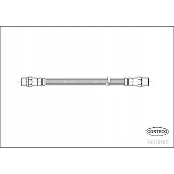 Brzdová hadice Corteco 19018182 Brzdová hadice, flexibilní