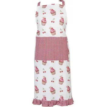 Kuchyňská zástěra Kuchyňská zástěra s motivy cupcakes B Clayre & Eef