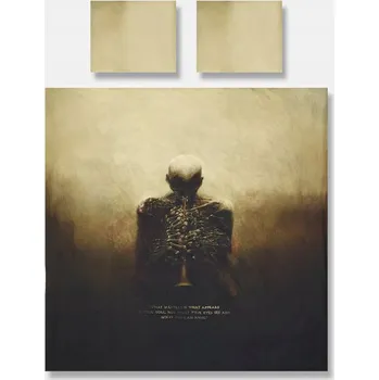 Povlečení Sada povlečení z bavlněného perkálu MEDICINE Beksiński 200x200 + 2 x 50x60