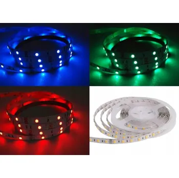 LED osvětlení LED Páska LED60-12V/14.4W-RGB/5M MW Lighting