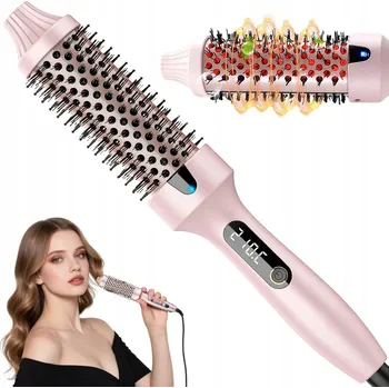 Žehlička na vlasy Kartáč na vlasy a fén v jednom žehlička na vlasy kulma 65W