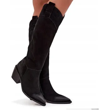 Dámské kozačky Kozačky na podpatku model 221160 Step in style 40