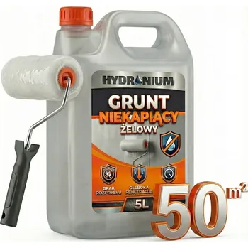 Penetrace HYDRONIUM Gelová penetrace nekapající 5L Hloubková penetrace pod barvy a omítky