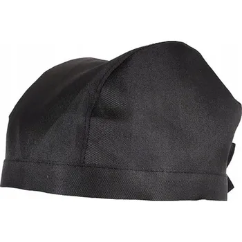 Čepice Kuchařská čepice černá – nastavitelná, do restaurace i na grilování