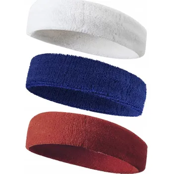 Čelenka SADA 3x ČELENKA do VLASŮ na BĚH, TENIS, SPORTOVNÍ UNISEX