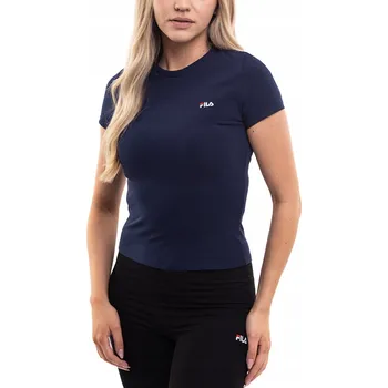 Dámské tričko Tričko Dámské Sportovní Fila T-shirt Halenka Krátký Rukáv Bavlněné L