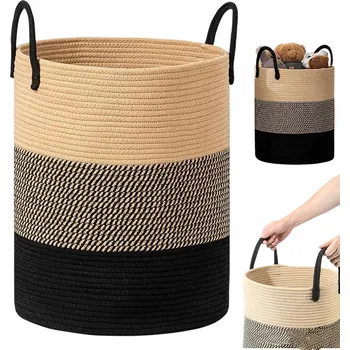 Koš na prádlo Volně stojící koš na prádlo Bedee 50 l černý